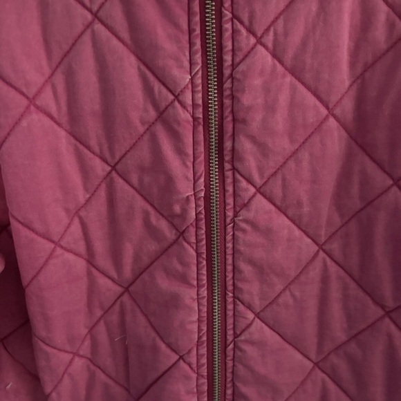 WILD FABEL HOT PINK  COAT QUILTED COTTON WOMENS 38 CHEST RIBBED SLEEVE & BOTTOM - Picture 5 of 14